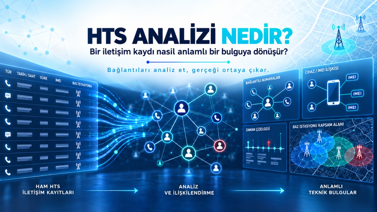HTS Analizi Nedir? Bir İletişim Kaydı Nasıl Anlamlı Bir Bulguyu Dönüşür?