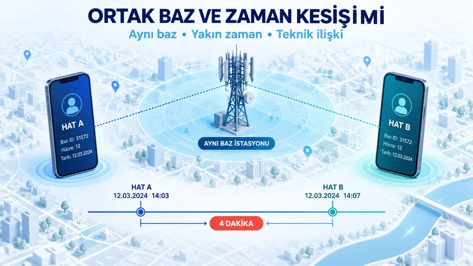 Ortak Baz ve Zaman Kesişimi: İki Hat Aynı Bölgede miydi?