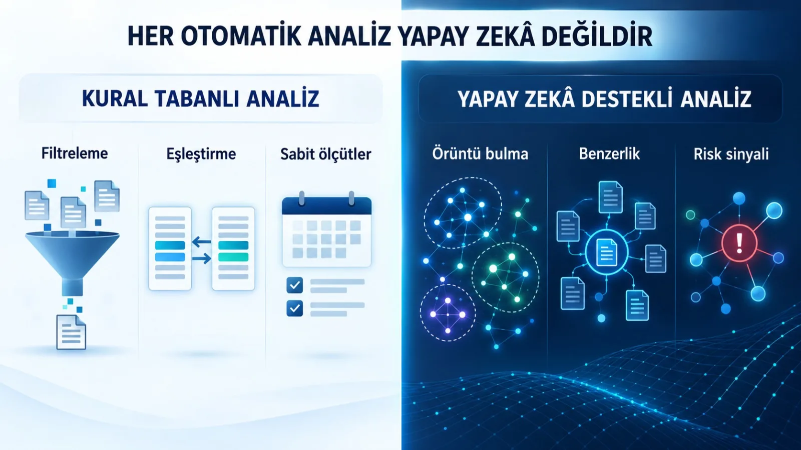 HTS Analizinde Yapay Zekâ Nerede İşe Yarar, Nerede Karar Vermemelidir? — görsel 1